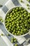 Raw Green Organic English Peas