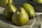 Raw Green Organic Seckel Pears