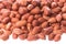 Raw Groundnuts Isolated