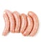 Raw homemade sausages