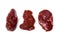 Raw kangaroo meat steaks