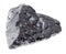 raw Kidney Ore (Hematite) stone on white