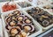 Raw `Lapas` or true limpets - traditional seafood of Tenerife and Madeira Islands