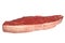 Raw marbled beef picanha steak