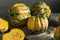 Raw Orange Conffeti Acorn Squash