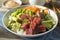 Raw Organic Ahi Tuna Poke Bowl