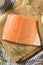 Raw Organic Atlantic Salmon Fillet