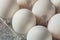 Raw Organic Cage Free White Eggs