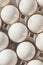 Raw Organic Cage Free White Eggs