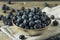 Raw Organic Healthy Blueberries