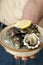 raw organic oyster from the irish west coast