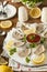 Raw Organic Oysters with Lemon