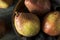 Raw Organic Red Anjou Pears