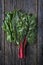 Raw Organic Red Ruby Swiss Chard