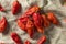 Raw Organic Spicy Bhut Jolokia Ghost Peppers