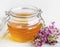 Raw organic thyme honey