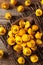 Raw Organic Yellow Pattypan Squash