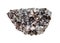 Raw Phlogopite magnesium mica rock isolated