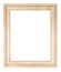 Raw pine picture frame