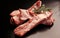 Raw pork ribs - raw meat