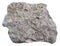 Raw porous basalt stone isolated