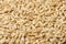 Raw porridge. Grains of cereals. Neutral light background