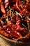 Raw Red Organic Chile de Arbol Peppers