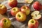Raw Red Organic Honeycrisp Apples