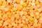 Raw Red Split Lentil close up