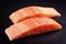 Raw Salmon Steaks