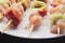 Raw Shashlik Skewers