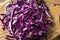 Raw Shredded Purple Cabbage