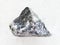 raw stibnite (antimonite) ore on white marble