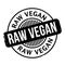 Raw Vegan rubber stamp