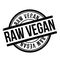 Raw Vegan rubber stamp
