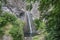 Ray-pic waterfall in ArdÃ¨che, France.