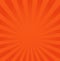 Rays background vector illustration, orange or red ray from