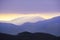 Rays of light on mount Cucco after a storm, mount Cucco NP, Apennines, Umbria, Italy