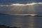 Rays of light over Altandhu and the Summer Isles, Ross and Cromarty, North West Coast of Scotland, UK