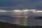 Rays of light over Altandhu and the Summer Isles, Ross and Cromarty, North West Coast of Scotland, UK
