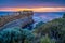 Razorback lookout at sunset in The twelve apostles on the Great Ocean Road