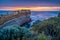 Razorback lookout at sunset in The twelve apostles on the Great Ocean Road