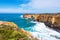 The Razorback rock in Port Campbell National Park, Victoria, Australia