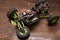 Rc car model toy without wheel