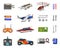 RC transport, remote control models. toys or instruments. set details. devices, equipment, tools for service and