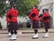 RCMP Pipers Waiting For Parade To Start