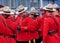 RCMP Waiting For Parade To Start