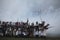 Re-enactment of the Battle of Austerlitz (1805), Czech Republic.