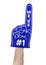 We\'re number 1 foam hand