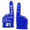 We\'re number 1 foam hand